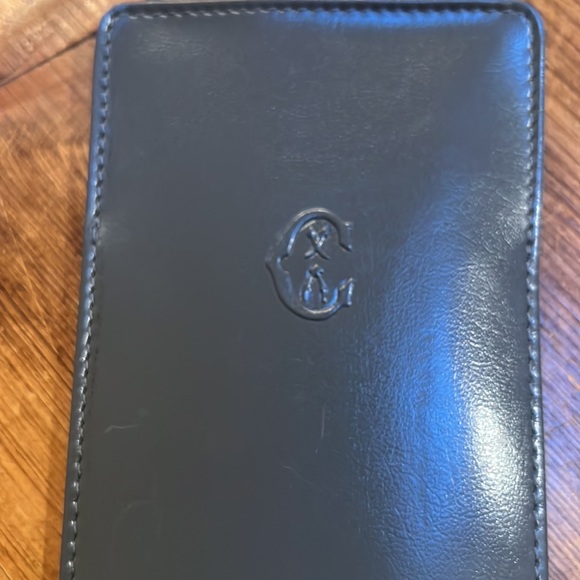 Philippe Charriol Gray Leather Eyeglass Case. New - Picture 3 of 5